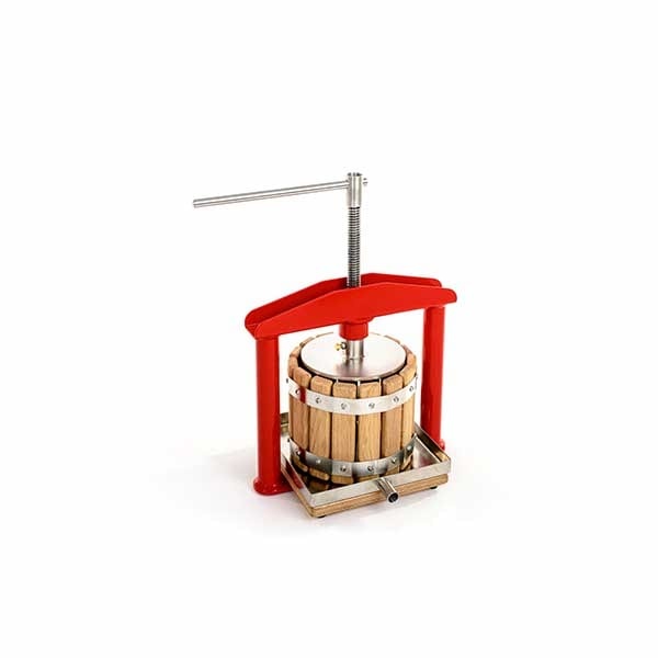 Handmatige Fruitpers, Eik, 3 L - Apple press