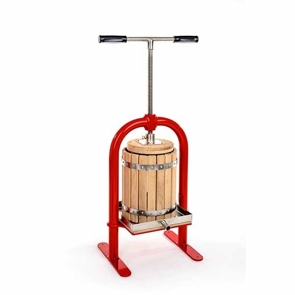 Handmatige Fruitpers, Eik, 10 L - Apple press