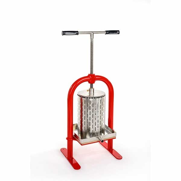 Handmatige Fruitpers, RVS, 10 L - Apple press