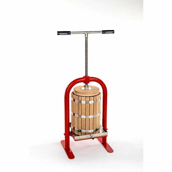 Handmatige Fruitpers, Eik, 20 L - Apple press