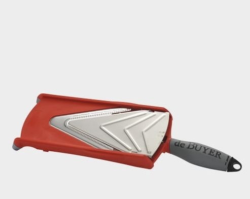 Kobra V Axis, mandoline, rood - de Buyer