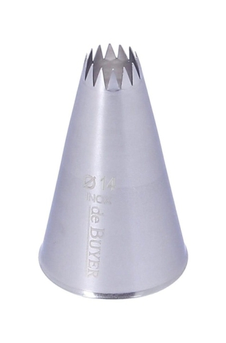 Leidingspuitmond, petit four - de Buyer