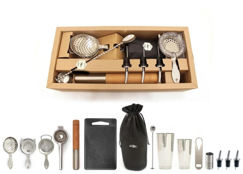 Elite Cocktailkit, 15-delig bargereedschap - Bonzer