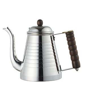 Serveerkan, roestvrij, Wave Pot, 1 liter - Kalita