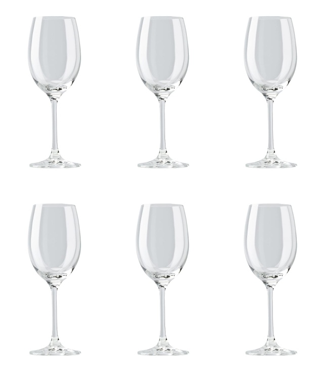 Witte wijnglas 32 cl, Thomas DiVino, 6-pack