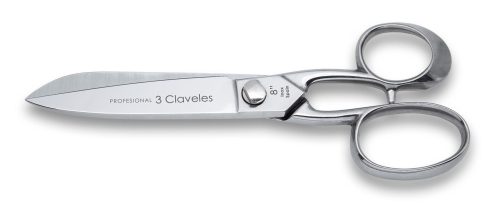 Keukenschaar van roestvrij staal, Professional - 3 Claveles - 20 cm