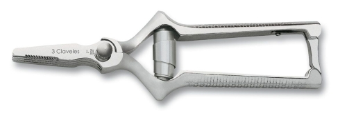 Rechte kauwer, schaar voor rauw vlees - 3 Claveles