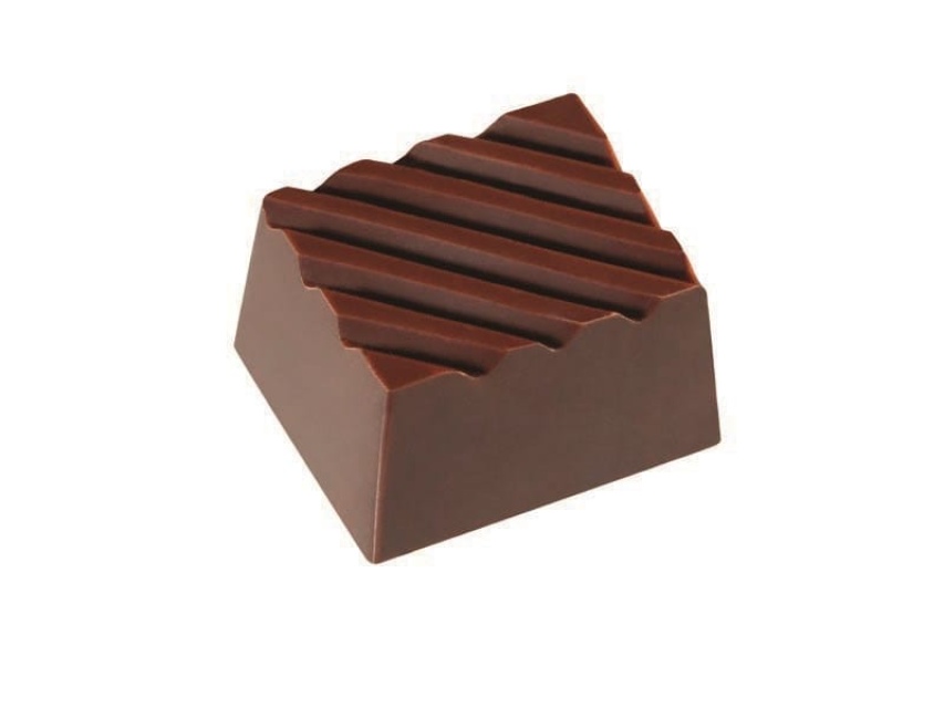 Pralinevorm Vierkant, 24 pralines – Pavoni