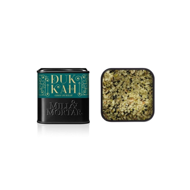 Groene Dukkah, biologisch, 75 gram - Mill & Mortar
