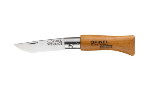 RVS vouwmes, houten handvat - Opinel