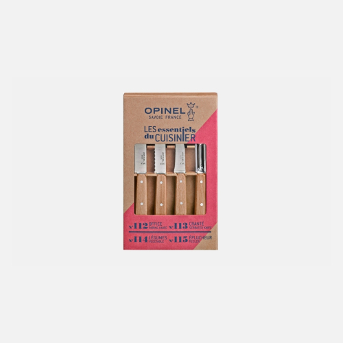 Vierdelige messenset, Nature, Essentials - Opinel