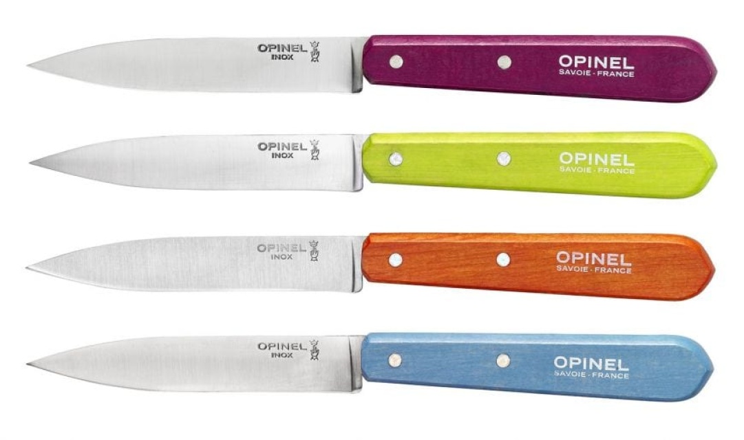 Vierdelige messenset, Sweet Pop Colors - Opinel