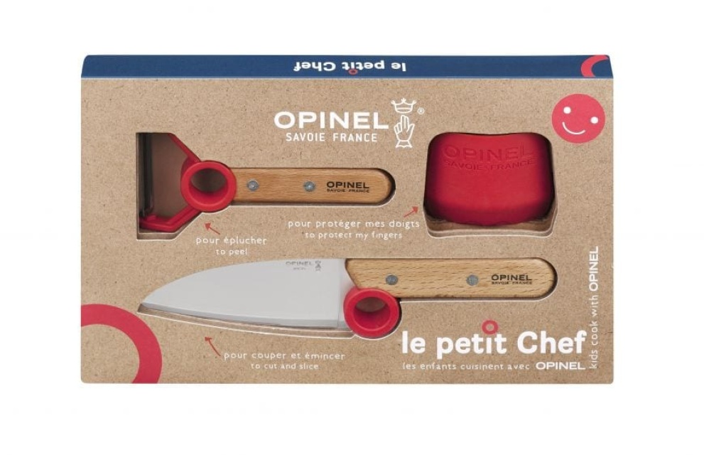 Messenset voor kinderen, Le Petit Chef - Opinel