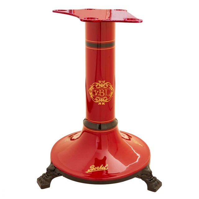 Standaard voor Slicer B2, Rood met gouden decor - Berkel