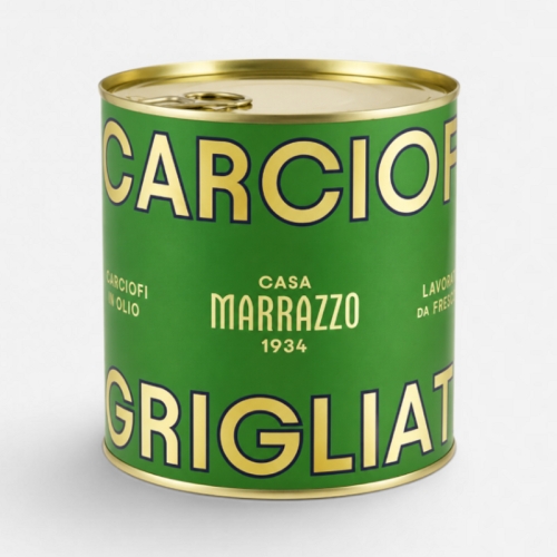 Gegrilde Artisjok in Stukken, Carciofi Grigliati, 750 g - Casa Marrazzo