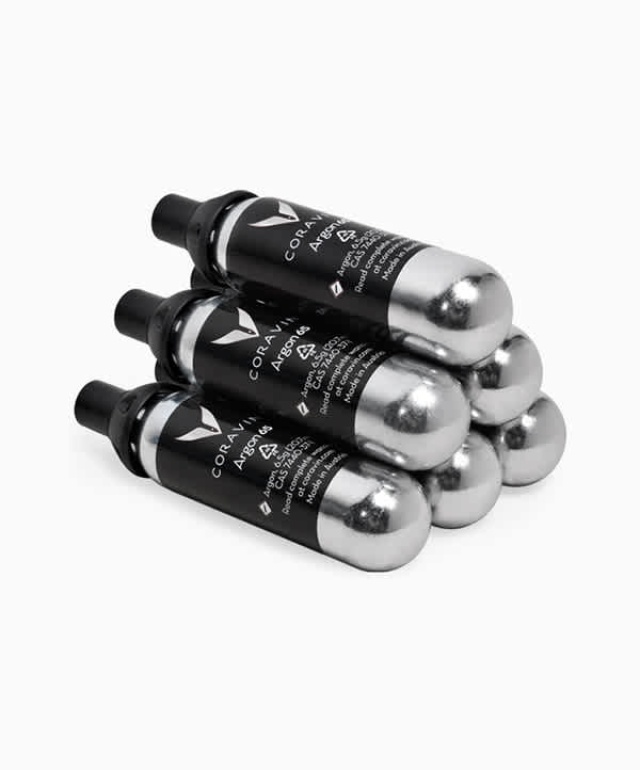 Gaspatroon (capsules), 6-pack - Coravin