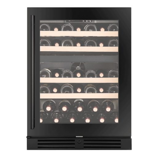 Wijnkoelkast Kitchen Collection 60, Dubbele zone, Zwart - Vigneron