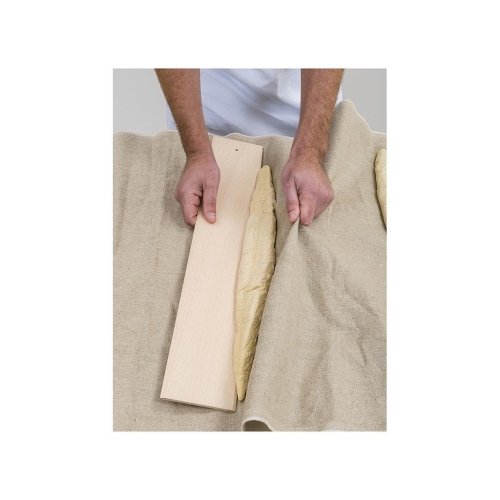 Houten omkeerplank voor stokbrood, 60x10cm