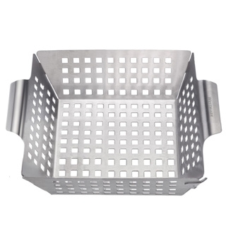 Geperforeerde roestvrijstalen grillmand, 21,5 x 26,5 cm - Westmark