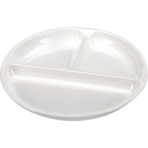 Plastic bord met drie compartimenten, 25 cm - Westmark