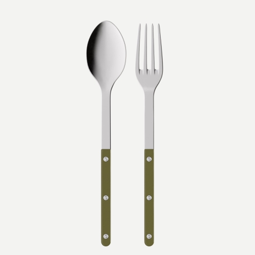 Serveerbestek,-Bistrot, Green fern - Sabre Paris