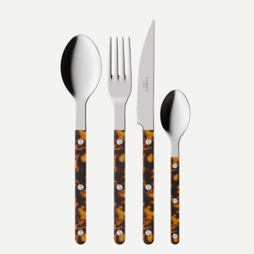 Bestekset, 24 stuks, Bistrot Tortoise - Sabre Paris