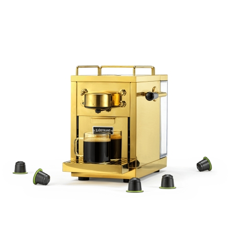 Capsule Machine, De Originele Espresso Capsule Machine, Messing - Sjöstrand