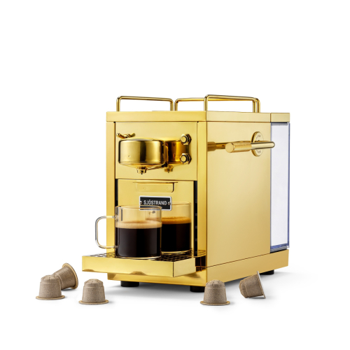 Capsule Machine, De Originele Espresso Capsule Machine, Messing - Sjöstrand