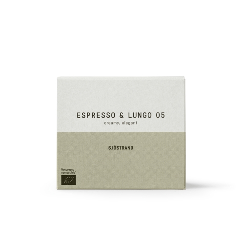Koffiecapsules, Espresso & Lungo 05, 10 stuks - Sjöstrand