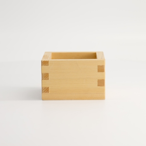 Masu, houten sakekopje, 8 x 8 cm