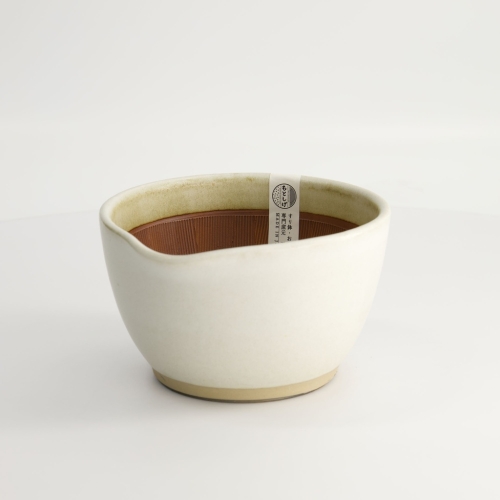 Japanse vijzel, Suribachi, Wit 15,5 cm