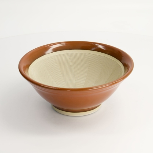 Japanse vijzel, Suribachi, Bruin 21,5 cm