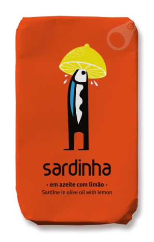 Sardines in olijfolie, Citroen, 120 g - Sardinha