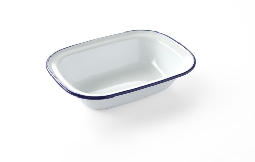 Geëmailleerde kom, 21,5 x 16 cm - Hendi