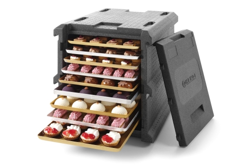 Thermobox met 9 geleiders, 60x40 cm - Hendi
