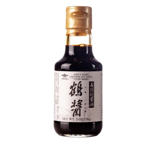 Sojasaus, Tsuru Bishio Saishikomi Shoyu 4 jaar, 145 ml - Yamaroku