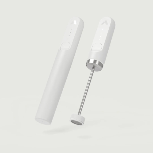 Subminimal NanoFoamer Lithium melkopschuimer, wit