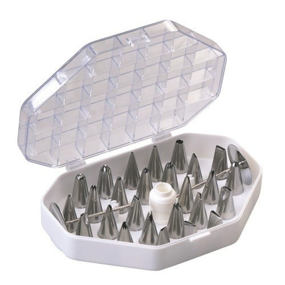 Pak van 26 RVS veters - Martellato in de groep Bakken / Bakgerei / Spuitmonden & spuitzakken bij The Kitchen Lab (1710-18991)