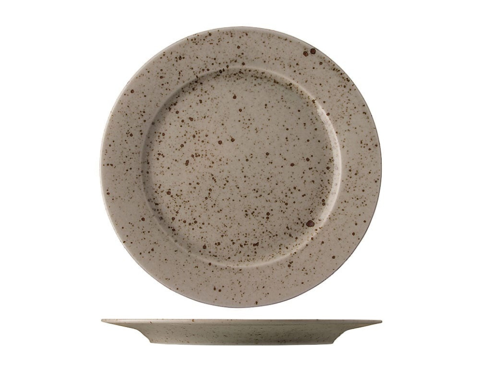 Plat bord, 28 cm, Lifestyle Natural - Lilien in de groep Tafelschikking / Borden, Kommen & Schotels / Borden bij The Kitchen Lab (1069-12027)