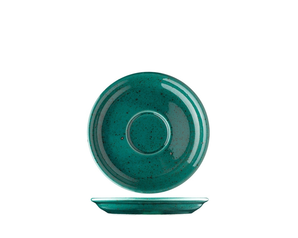 Espresso schotel, 13 cm, Lifestyle Deeplagoon - Lilien in de groep Thee & Koffie / Koffie accessoires / Koffie schotel bij The Kitchen Lab (1069-20413)