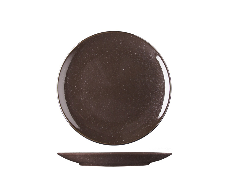 Plat bord, 21 cm, Lifestyle Ebony - Lilien in de groep Tafelschikking / Borden, Kommen & Schotels / Borden bij The Kitchen Lab (1069-20448)