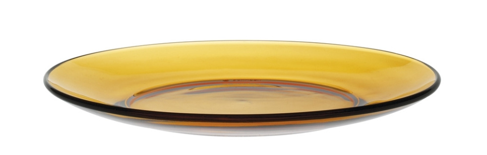 Bord 19 cm, Licht amber - Duralex