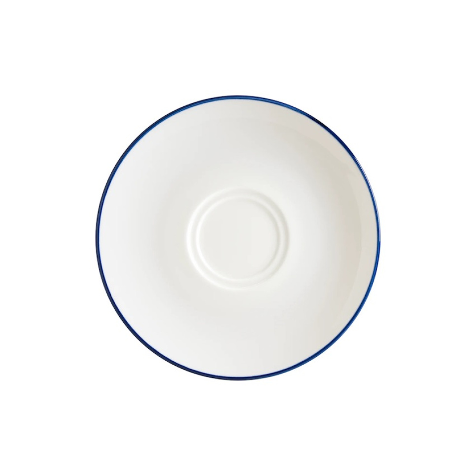 Koffieschaal 16 cm, Gourmet Linea Blauw - Bonna in de groep Thee & Koffie / Koffie accessoires / Koffie schotel bij The Kitchen Lab (1069-31825)