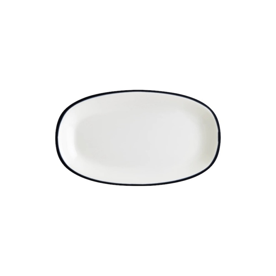 Vat 19 x 11 cm, Gourmet Linea Zwart - Bonna in de groep Tafelschikking / Borden, Kommen & Schotels / Vet bij The Kitchen Lab (1069-31836)