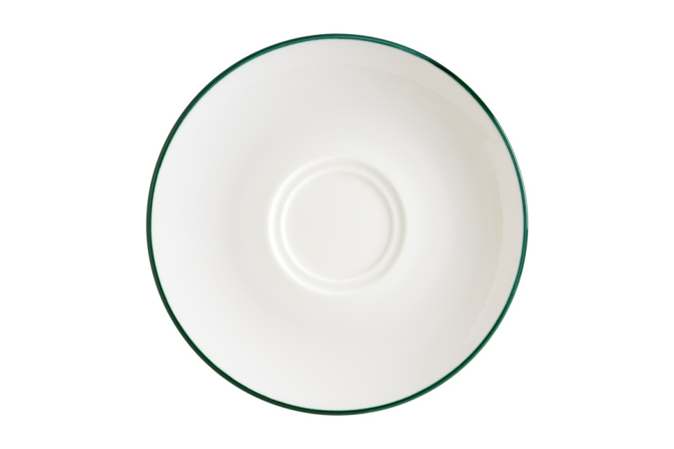 Koffieschotel 16 cm, Gourmet Linea Green - Bonna in de groep Thee & Koffie / Koffie accessoires / Koffie schotel bij The Kitchen Lab (1069-34980)