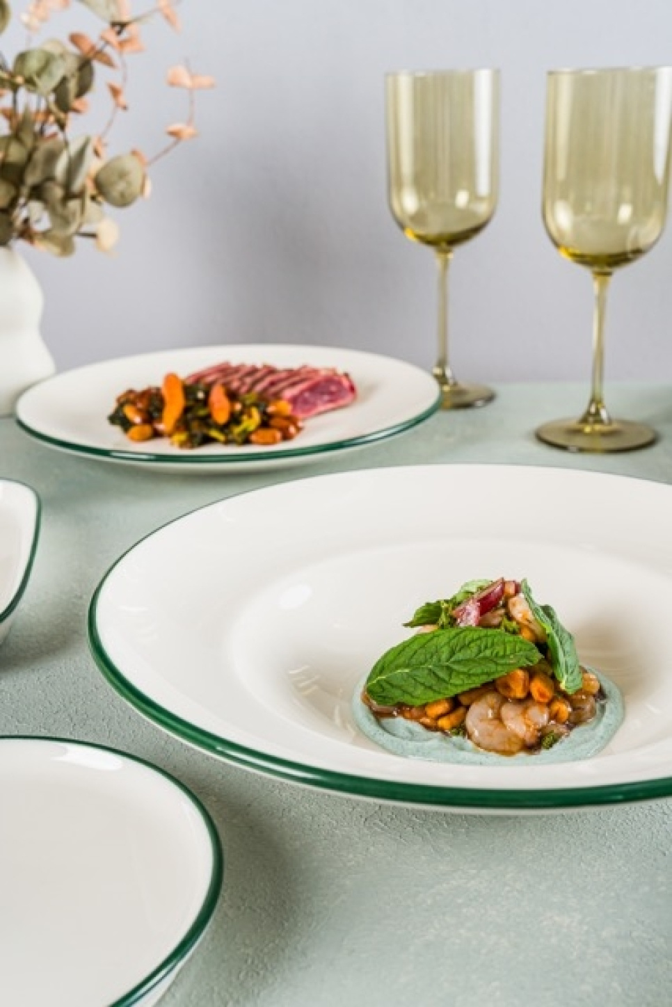 Schaal 16 cm, Gourmet Linea Green - Bonna