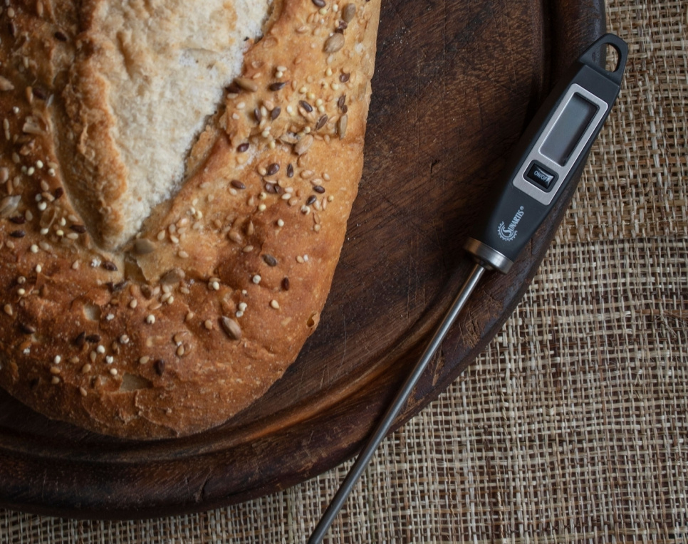 Universele thermometer, zwart - Mingle