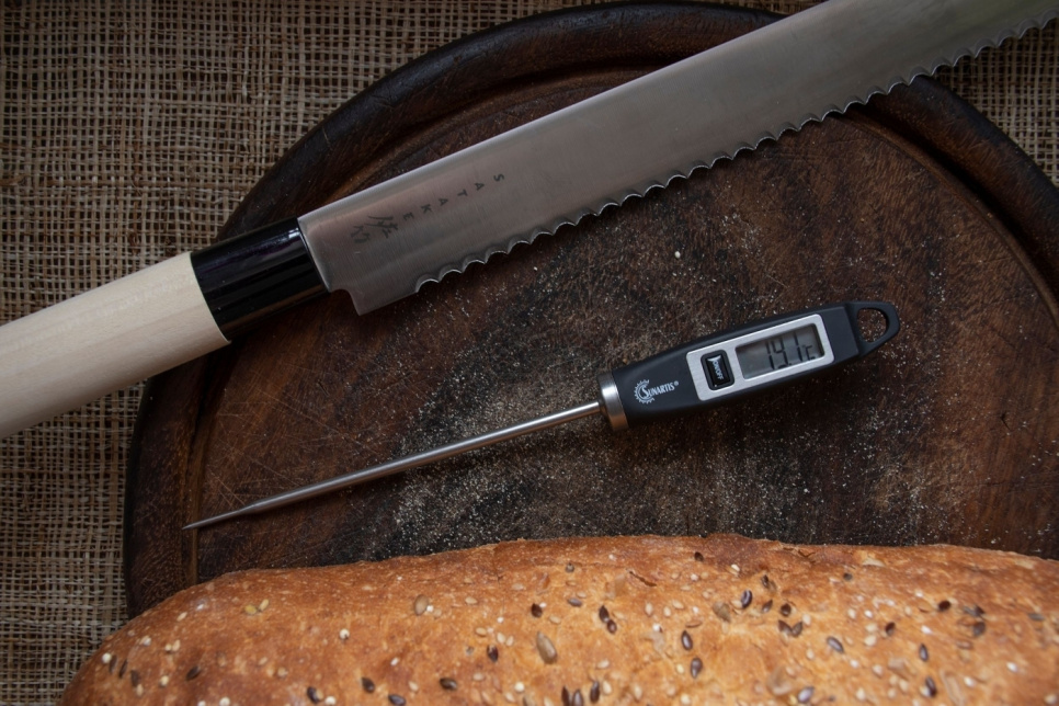 Universele thermometer, zwart - Mingle