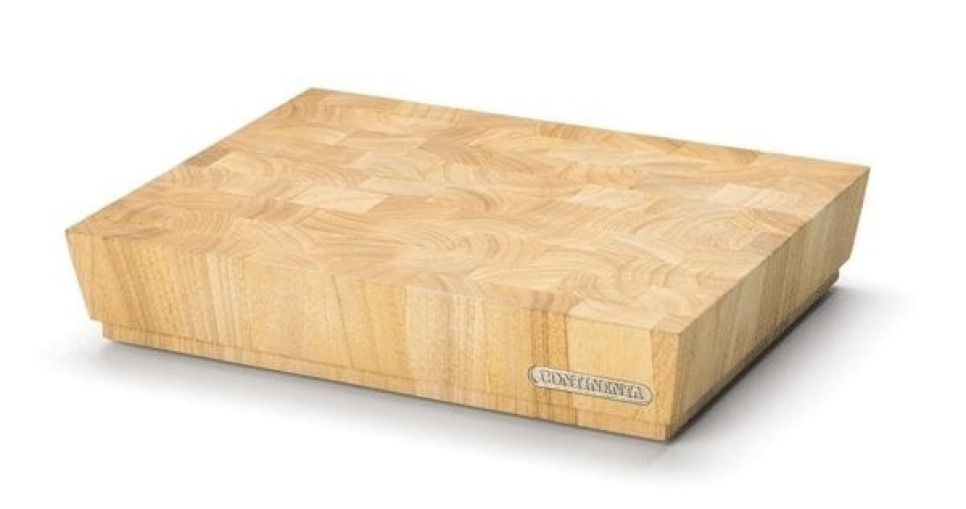 Snijplank Rubberhout, 40x30x7,3 cm - Continenta in de groep Koken / Keukengerei / Snijplanken bij The Kitchen Lab (1070-13392)