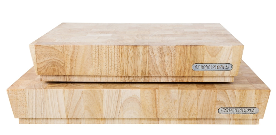 Snijplank Rubberhout, 48x36x7,3 cm - Continenta